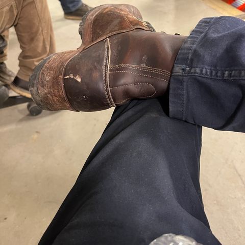 Dayton Boots Lineman (Vintage) in Seidel Ranger red