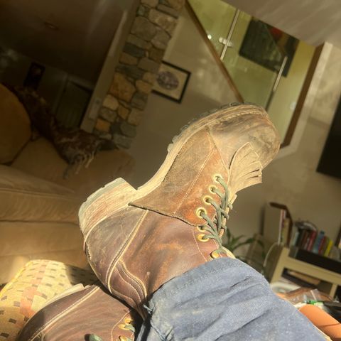 Dayton Boots Lineman (Vintage) in Seidel Ranger red