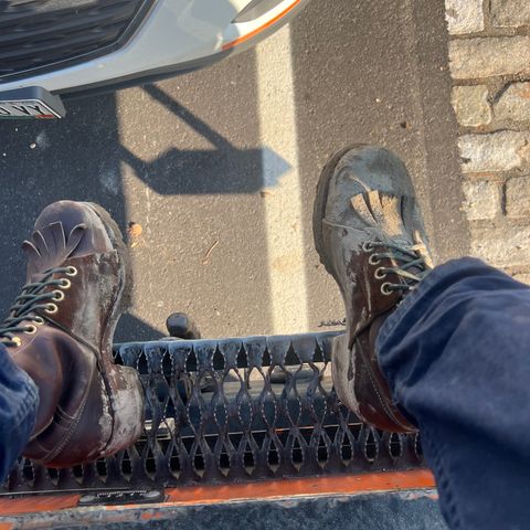 Dayton Boots Lineman (Vintage) in Seidel Ranger red