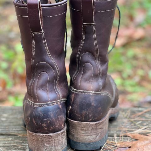 Dayton Boots Lineman (Vintage) in Seidel Ranger red