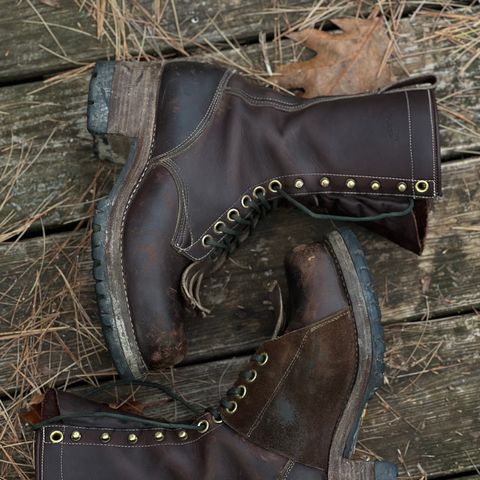 Dayton Boots Lineman (Vintage) in Seidel Ranger red