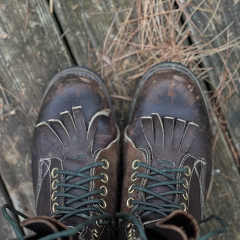 Dayton Boots Lineman (Vintage) in Seidel Ranger red