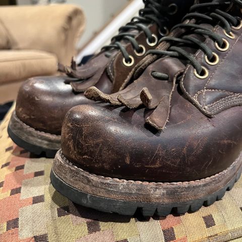 Dayton Boots Lineman (Vintage) in Seidel Ranger red