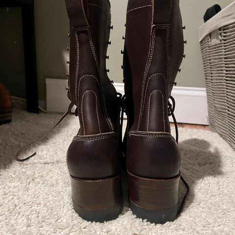 Dayton Boots Lineman (Vintage) in Seidel Ranger red