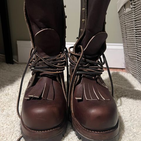 Dayton Boots Lineman (Vintage) in Seidel Ranger red