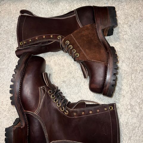 Dayton Boots Lineman (Vintage) in Seidel Ranger red