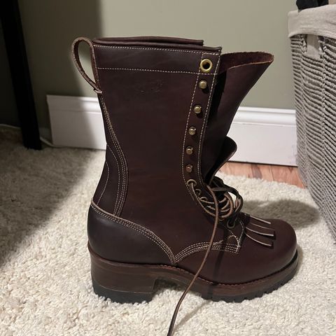 Dayton Boots Lineman (Vintage) in Seidel Ranger red