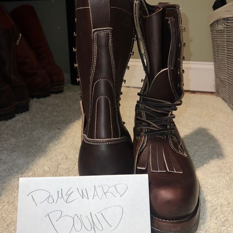Dayton Boots Lineman (Vintage) in Seidel Ranger red