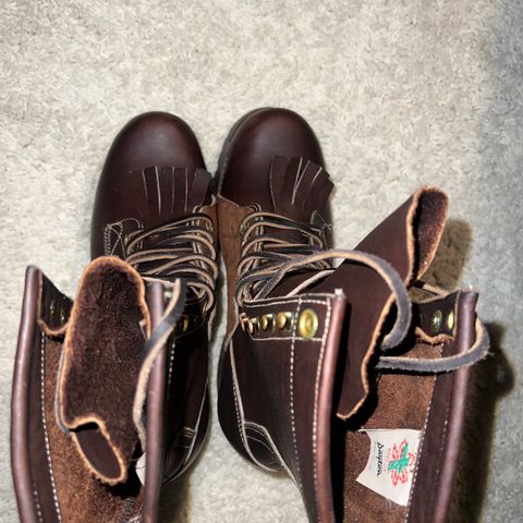 Dayton Boots Lineman (Vintage) in Seidel Ranger red