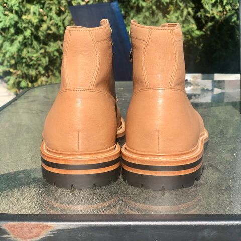 Grant Stone Ottawa Boot in Incas Natural Kangaroo