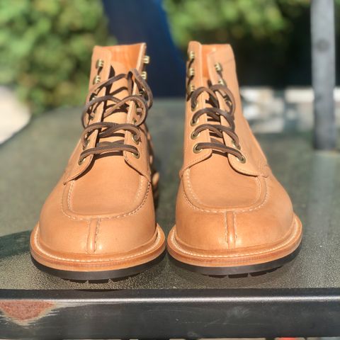 Grant Stone Ottawa Boot in Incas Natural Kangaroo
