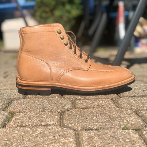 Grant Stone Ottawa Boot in Incas Natural Kangaroo