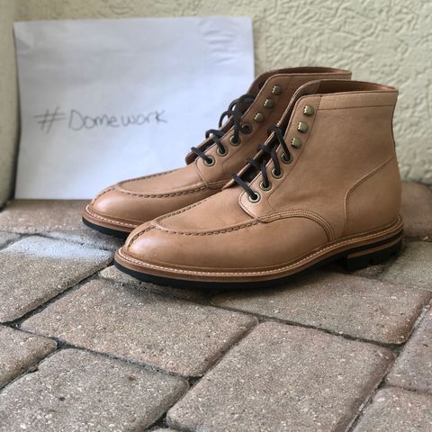 Grant Stone Ottawa Boot in Incas Natural Kangaroo