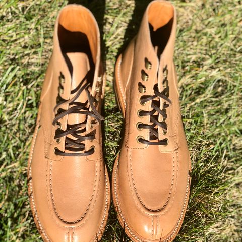Grant Stone Ottawa Boot in Incas Natural Kangaroo