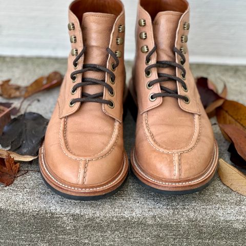 Grant Stone Ottawa Boot in Incas Natural Kangaroo