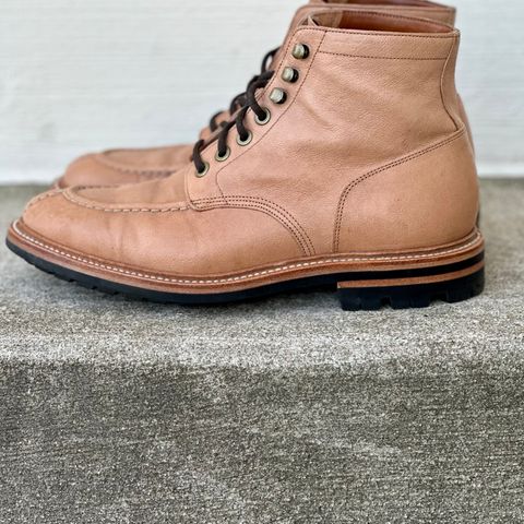 Grant Stone Ottawa Boot in Incas Natural Kangaroo