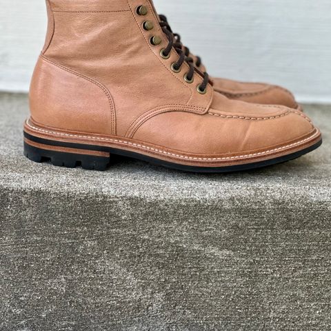 Grant Stone Ottawa Boot in Incas Natural Kangaroo