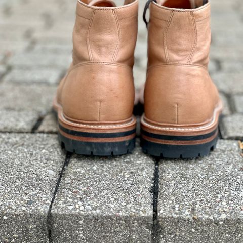 Grant Stone Ottawa Boot in Incas Natural Kangaroo