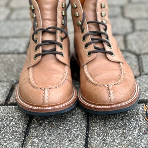 Grant Stone Ottawa Boot in Incas Natural Kangaroo