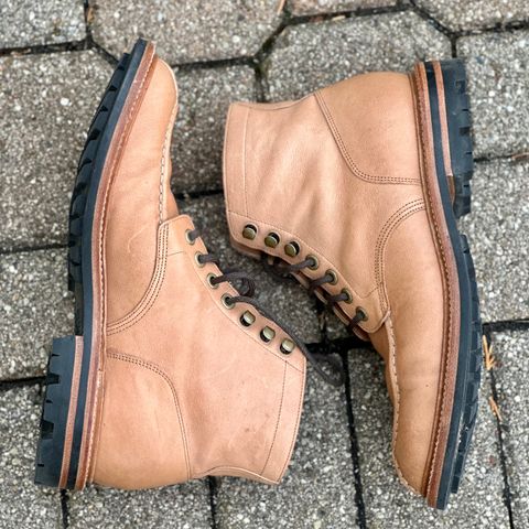 Grant Stone Ottawa Boot in Incas Natural Kangaroo