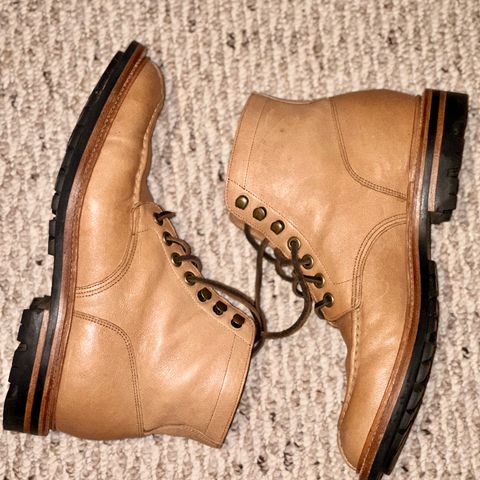 Grant Stone Ottawa Boot in Incas Natural Kangaroo