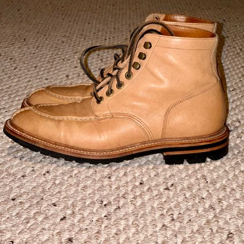 Grant Stone Ottawa Boot in Incas Natural Kangaroo
