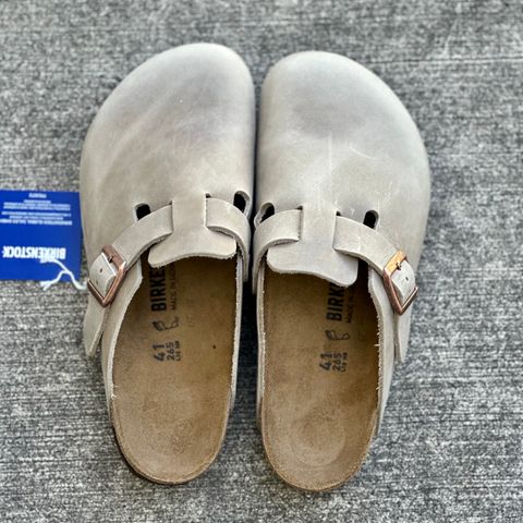 Birkenstock Boston in Tobacco Brown Oiled Leather