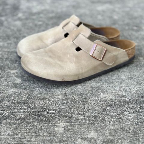 Birkenstock Boston in Tobacco Brown Oiled Leather