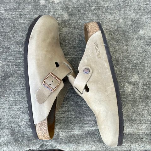 Birkenstock Boston in Tobacco Brown Oiled Leather