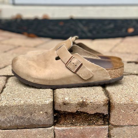 Birkenstock Boston in Tobacco Brown Oiled Leather