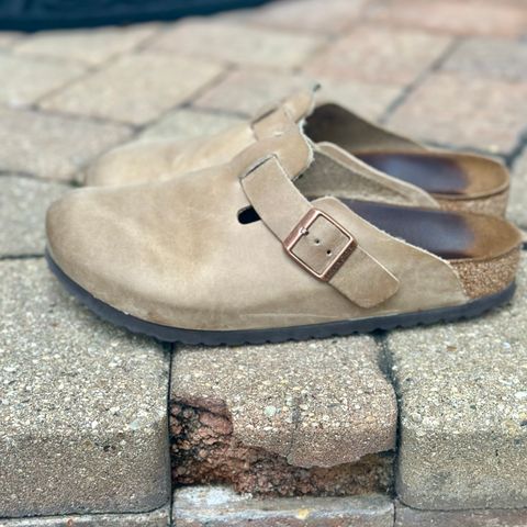 Birkenstock Boston in Tobacco Brown Oiled Leather