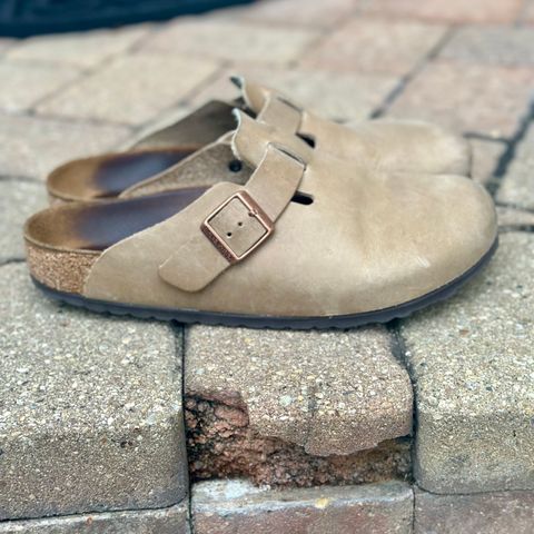 Birkenstock Boston in Tobacco Brown Oiled Leather