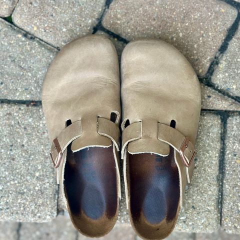 Birkenstock Boston in Tobacco Brown Oiled Leather