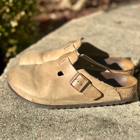 Birkenstock Boston in Tobacco Brown Oiled Leather