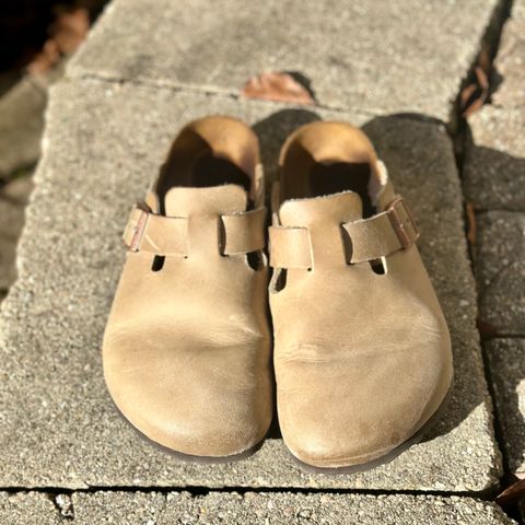 Birkenstock Boston in Tobacco Brown Oiled Leather