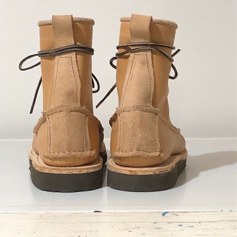 Godspeed Work Moccasin in Horween Natural Essex