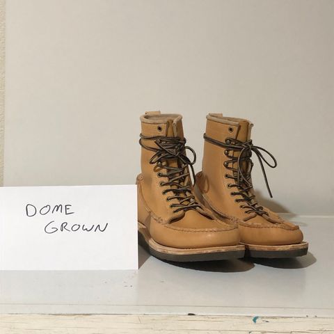 Godspeed Work Moccasin in Horween Natural Essex
