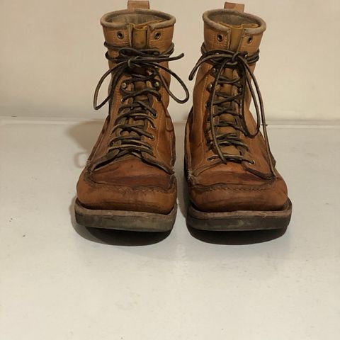 Godspeed Work Moccasin in Horween Natural Essex