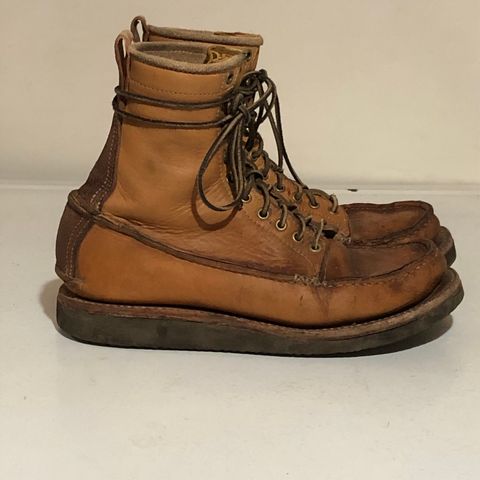 Godspeed Work Moccasin in Horween Natural Essex