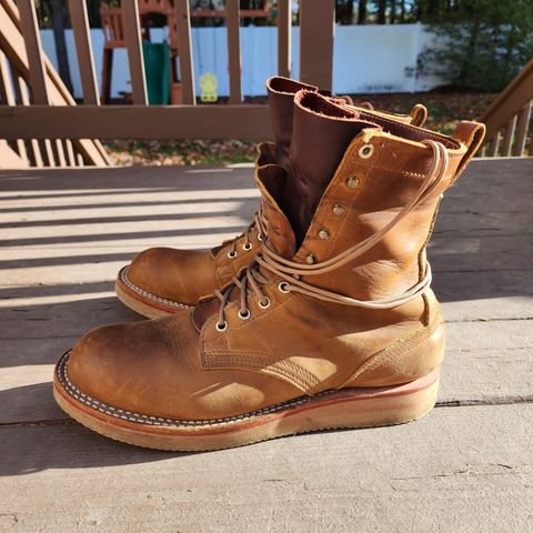 Nicks Traveler in Horween Orange Predator