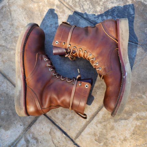 Nicks Traveler in Horween Orange Predator
