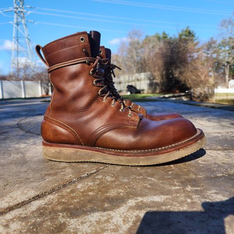 Nicks Traveler in Horween Orange Predator