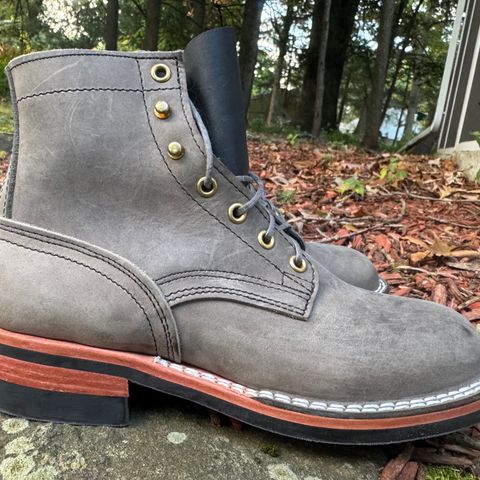 Nicks MTO in Horween Steel Predator