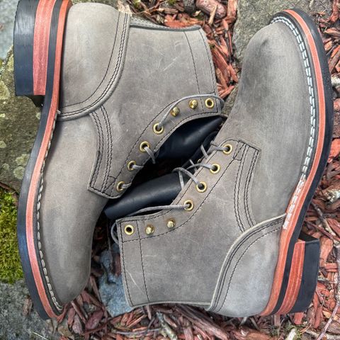 Nicks MTO in Horween Steel Predator
