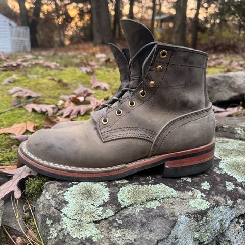 Nicks MTO in Horween Steel Predator