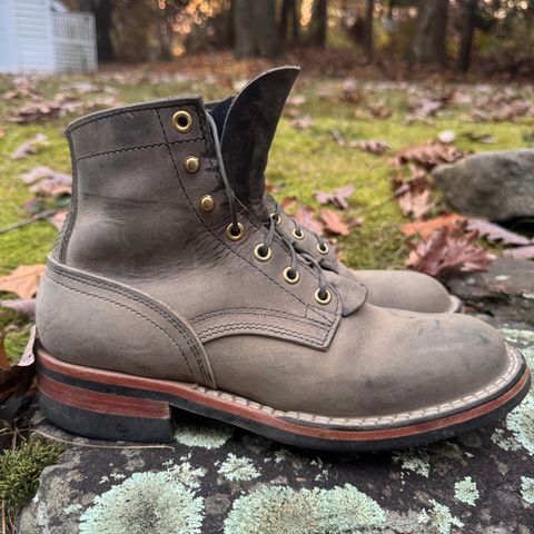 Nicks MTO in Horween Steel Predator