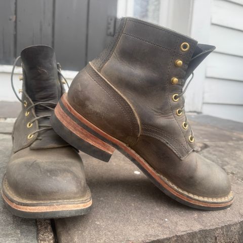 Nicks MTO in Horween Steel Predator