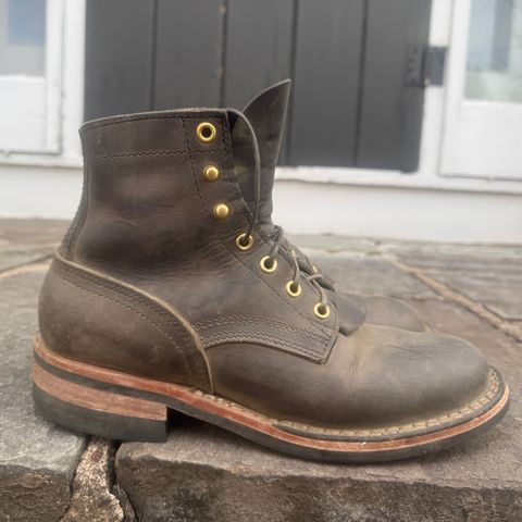 Nicks MTO in Horween Steel Predator