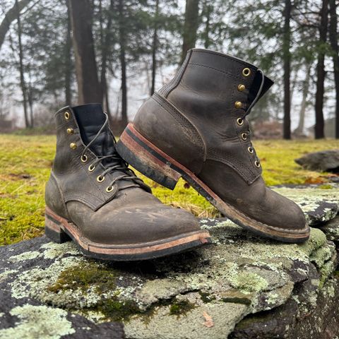 Nicks MTO in Horween Steel Predator