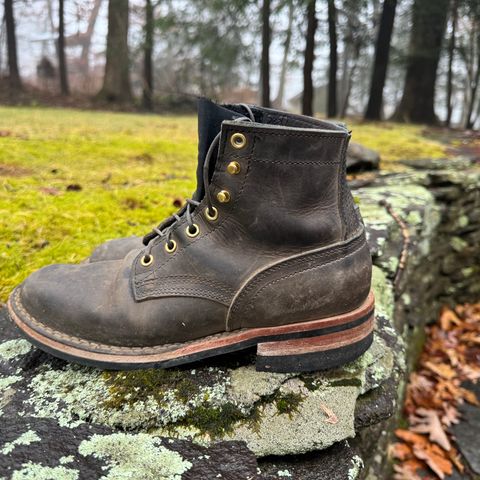 Nicks MTO in Horween Steel Predator